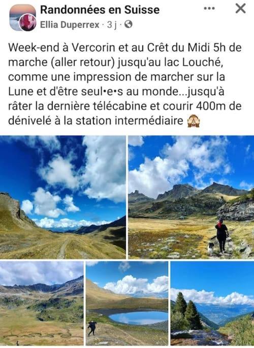 Vacances En Tout Tranquillite A Vercorin Exterior photo